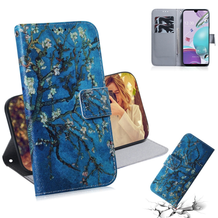 Coloured Drawing Horizontal Flip Leather Case, with Holder & Card Slots & Wallet, For Huawei P Smart 2021 / Y7a, For LG K31 / Aristo 5
