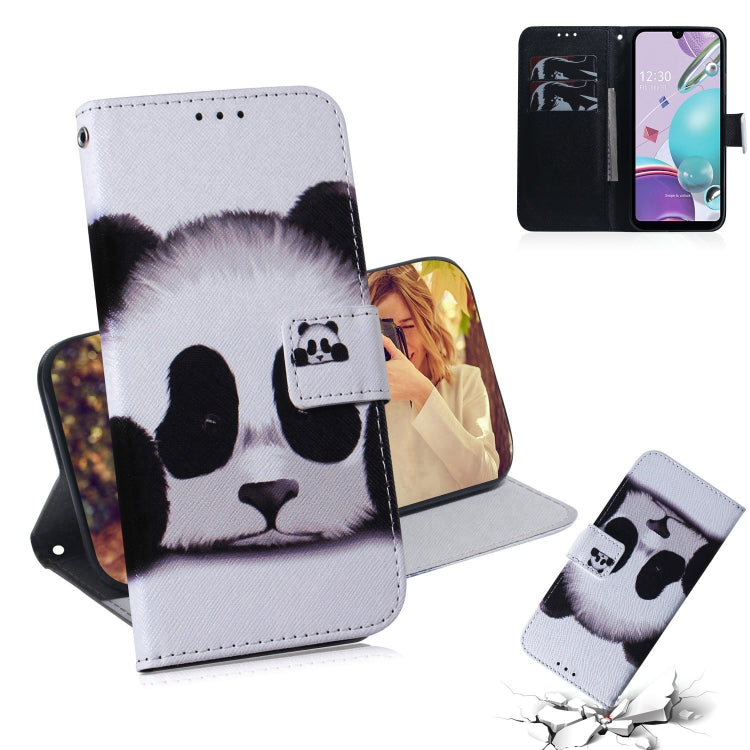 Coloured Drawing Horizontal Flip Leather Case, with Holder & Card Slots & Wallet, For Huawei P Smart 2021 / Y7a, For LG K31 / Aristo 5