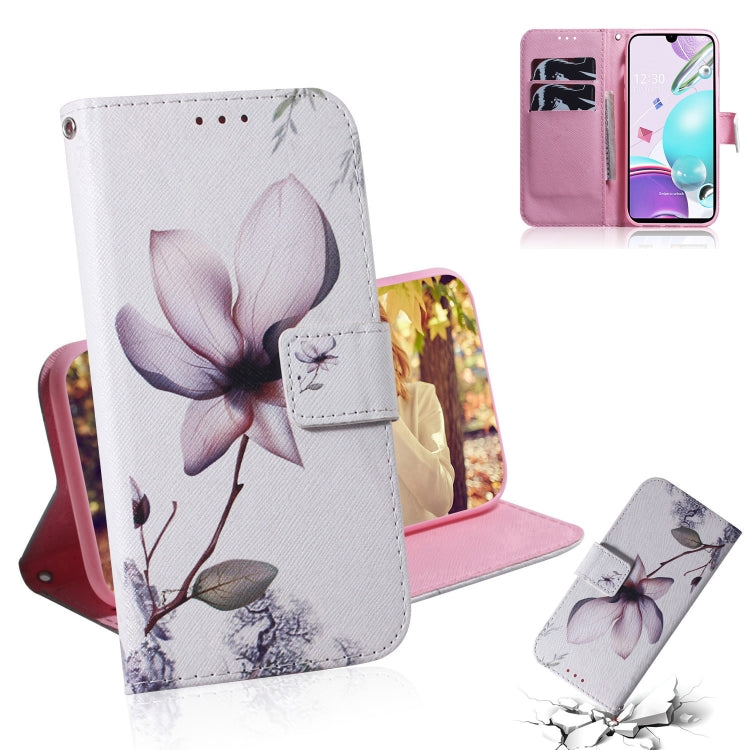 Coloured Drawing Horizontal Flip Leather Case, with Holder & Card Slots & Wallet, For Huawei P Smart 2021 / Y7a, For LG K31 / Aristo 5