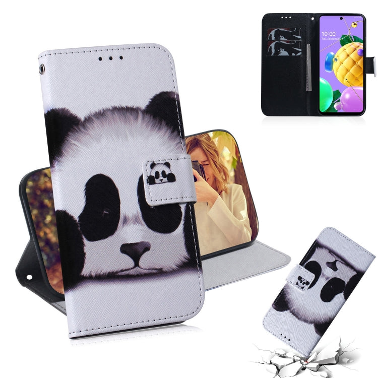 Coloured Drawing Horizontal Flip Leather Case, with Holder & Card Slots & Wallet, For LG K62 / K52 / Q52, For Nokia 2.4