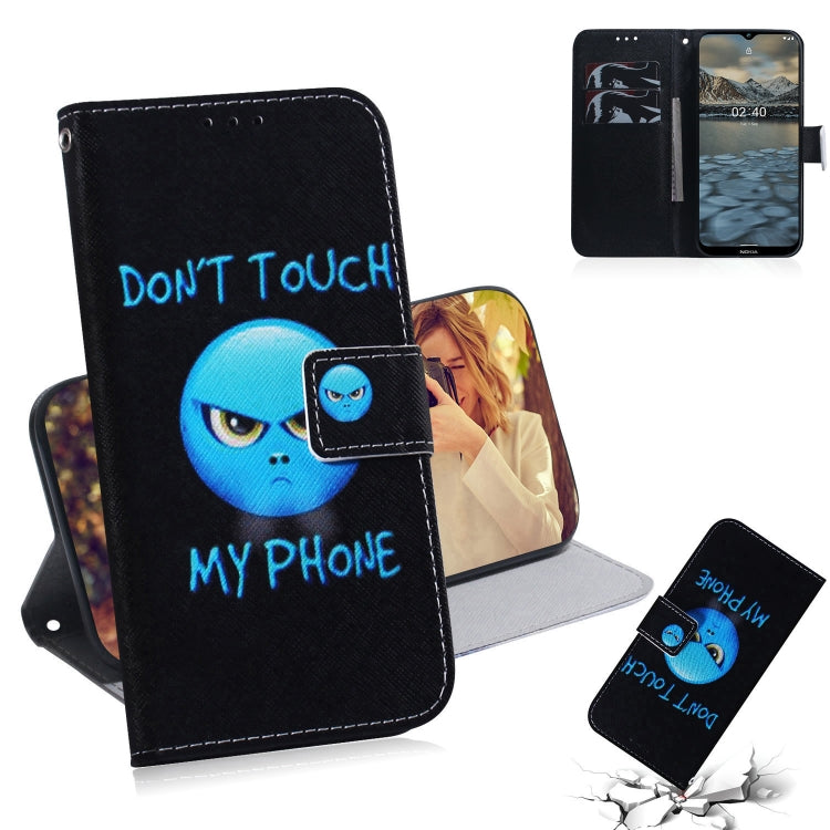 Coloured Drawing Horizontal Flip Leather Case, with Holder & Card Slots & Wallet, For LG K62 / K52 / Q52, For Nokia 2.4