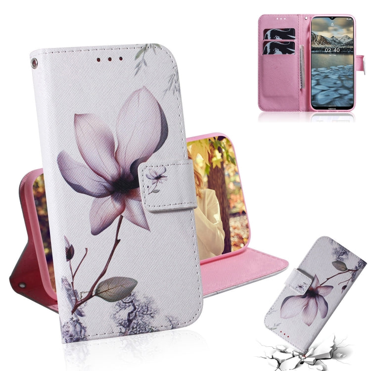 Coloured Drawing Horizontal Flip Leather Case, with Holder & Card Slots & Wallet, For LG K62 / K52 / Q52, For Nokia 2.4