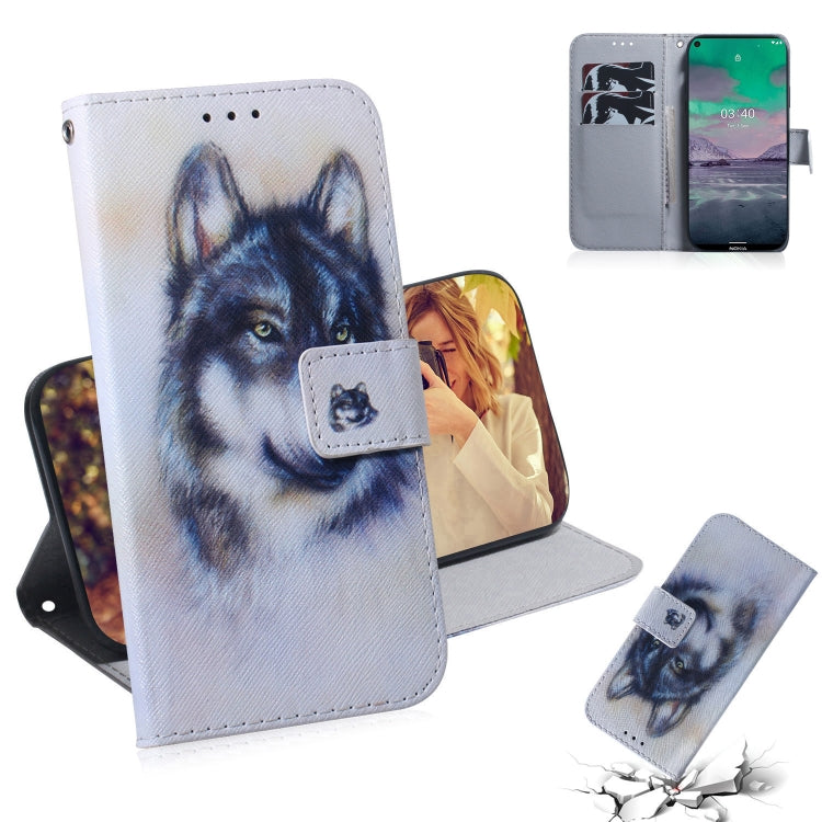 Coloured Drawing Horizontal Flip Leather Case, with Holder & Card Slots & Wallet, For Nokia 3.4, For OPPO A11x / A11 / A5 (2020) / A9 (2020)