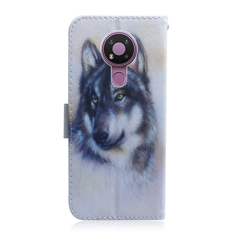 Coloured Drawing Horizontal Flip Leather Case, with Holder & Card Slots & Wallet, For Nokia 3.4, For OPPO A11x / A11 / A5 (2020) / A9 (2020)
