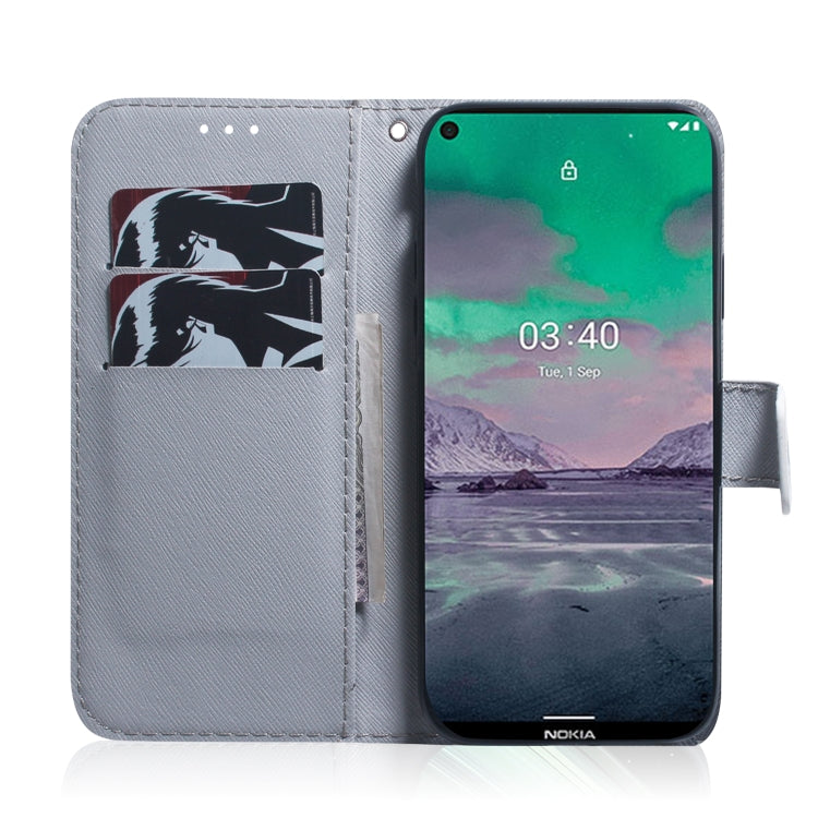 Coloured Drawing Horizontal Flip Leather Case, with Holder & Card Slots & Wallet, For Nokia 3.4, For OPPO A11x / A11 / A5 (2020) / A9 (2020)