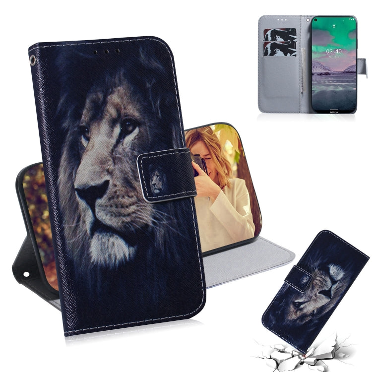 Coloured Drawing Horizontal Flip Leather Case, with Holder & Card Slots & Wallet, For Nokia 3.4, For OPPO A11x / A11 / A5 (2020) / A9 (2020)
