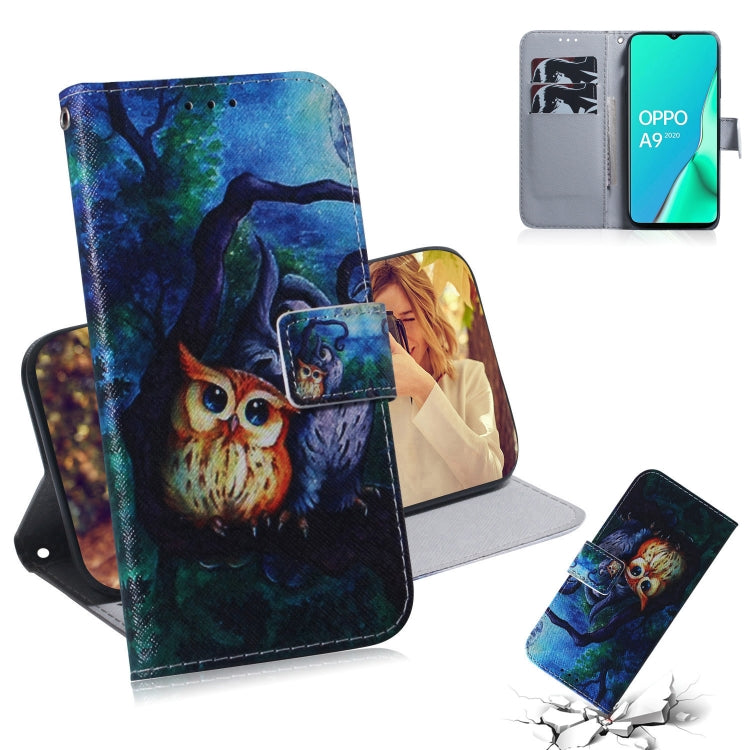 Coloured Drawing Horizontal Flip Leather Case, with Holder & Card Slots & Wallet, For Nokia 3.4, For OPPO A11x / A11 / A5 (2020) / A9 (2020)