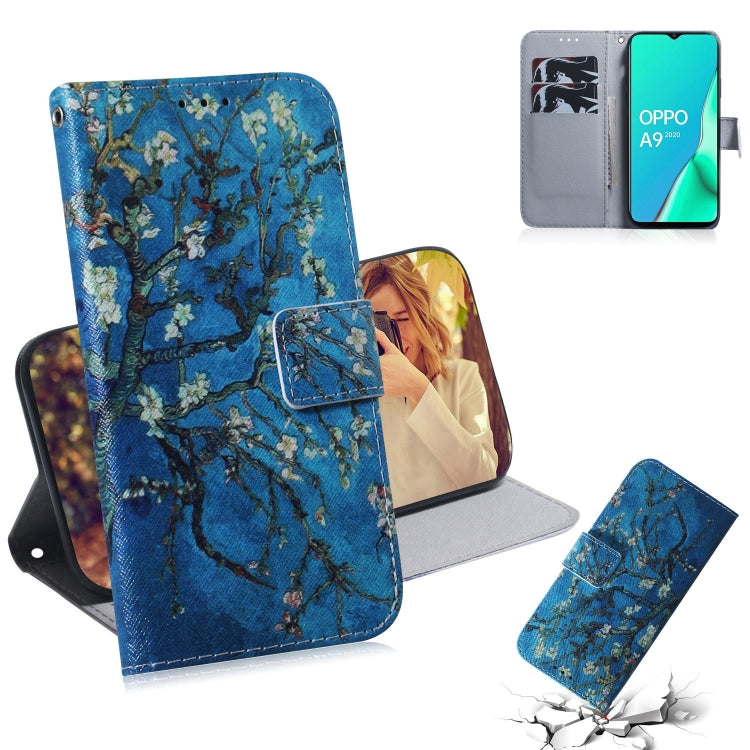 Coloured Drawing Horizontal Flip Leather Case, with Holder & Card Slots & Wallet, For Nokia 3.4, For OPPO A11x / A11 / A5 (2020) / A9 (2020)