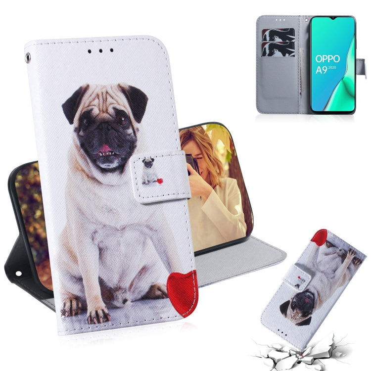 Coloured Drawing Horizontal Flip Leather Case, with Holder & Card Slots & Wallet, For Nokia 3.4, For OPPO A11x / A11 / A5 (2020) / A9 (2020)