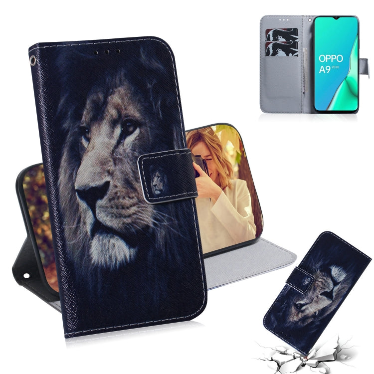 Coloured Drawing Horizontal Flip Leather Case, with Holder & Card Slots & Wallet, For Nokia 3.4, For OPPO A11x / A11 / A5 (2020) / A9 (2020)