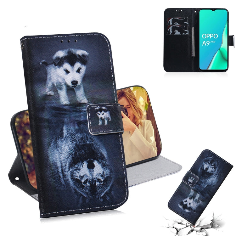 Coloured Drawing Horizontal Flip Leather Case, with Holder & Card Slots & Wallet, For Nokia 3.4, For OPPO A11x / A11 / A5 (2020) / A9 (2020)