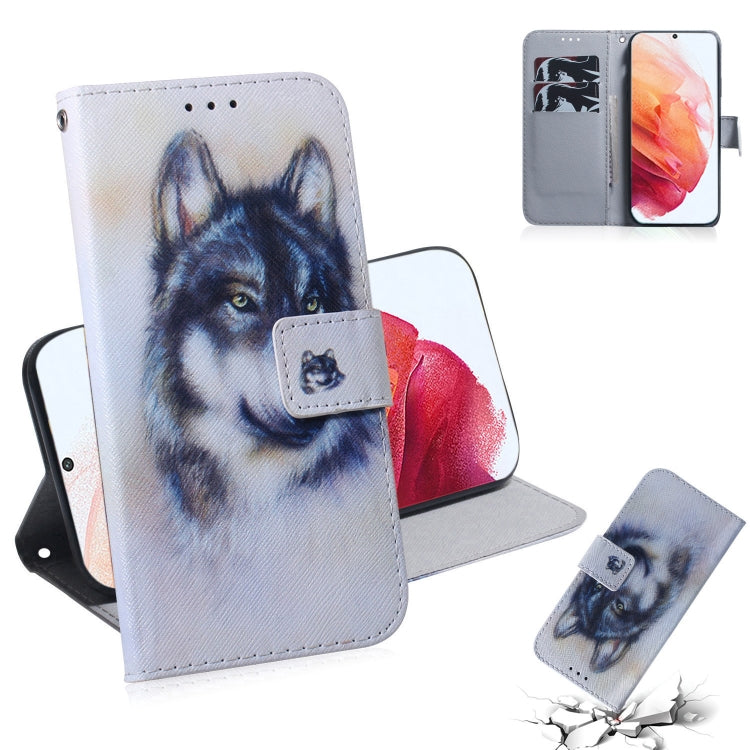 Coloured Drawing Horizontal Flip Leather Case, with Holder & Card Slots & Wallet, For Samsung Galaxy S21 5G, For Xiaomi Mi 10T Lite 5G