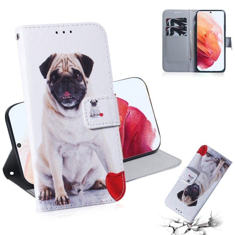 Coloured Drawing Horizontal Flip Leather Case, with Holder & Card Slots & Wallet, For Samsung Galaxy S21 5G, For Xiaomi Mi 10T Lite 5G