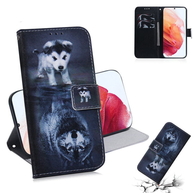 Coloured Drawing Horizontal Flip Leather Case, with Holder & Card Slots & Wallet, For Samsung Galaxy S21 5G, For Xiaomi Mi 10T Lite 5G