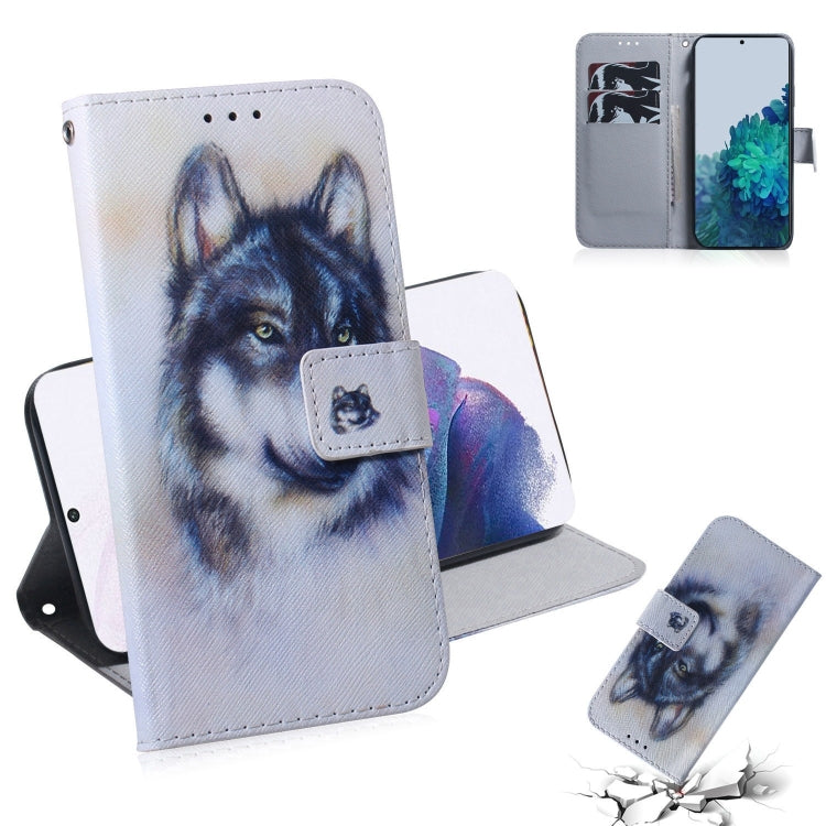 Coloured Drawing Horizontal Flip Leather Case, with Holder & Card Slots & Wallet, For Samsung Galaxy S21+ 5G, For Xiaomi Mi 10T / 10T Pro 5G