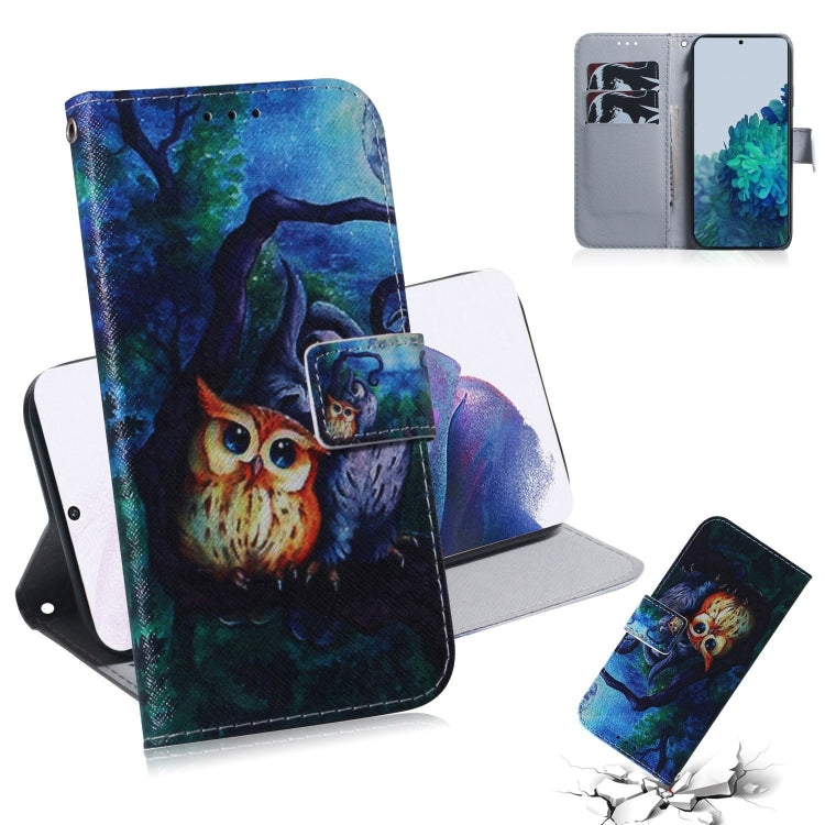 Coloured Drawing Horizontal Flip Leather Case, with Holder & Card Slots & Wallet, For Samsung Galaxy S21+ 5G, For Xiaomi Mi 10T / 10T Pro 5G