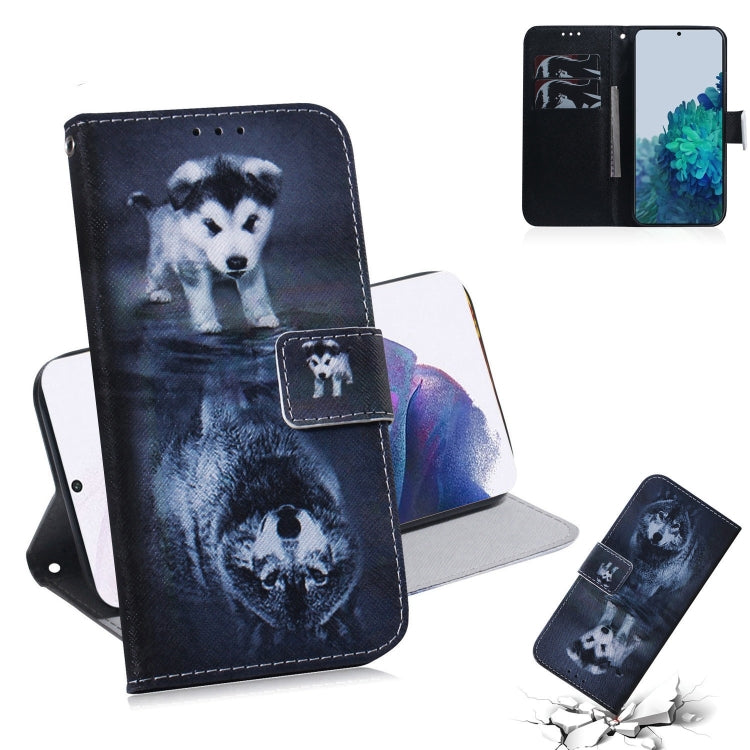 Coloured Drawing Horizontal Flip Leather Case, with Holder & Card Slots & Wallet, For Samsung Galaxy S21+ 5G, For Xiaomi Mi 10T / 10T Pro 5G