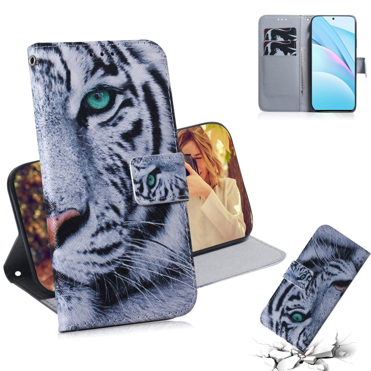 Coloured Drawing Horizontal Flip Leather Case, with Holder & Card Slots & Wallet, For Samsung Galaxy S21 5G, For Xiaomi Mi 10T Lite 5G