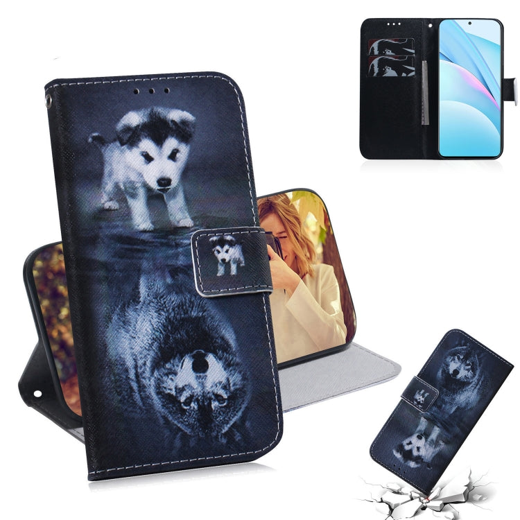 Coloured Drawing Horizontal Flip Leather Case, with Holder & Card Slots & Wallet, For Samsung Galaxy S21 5G, For Xiaomi Mi 10T Lite 5G