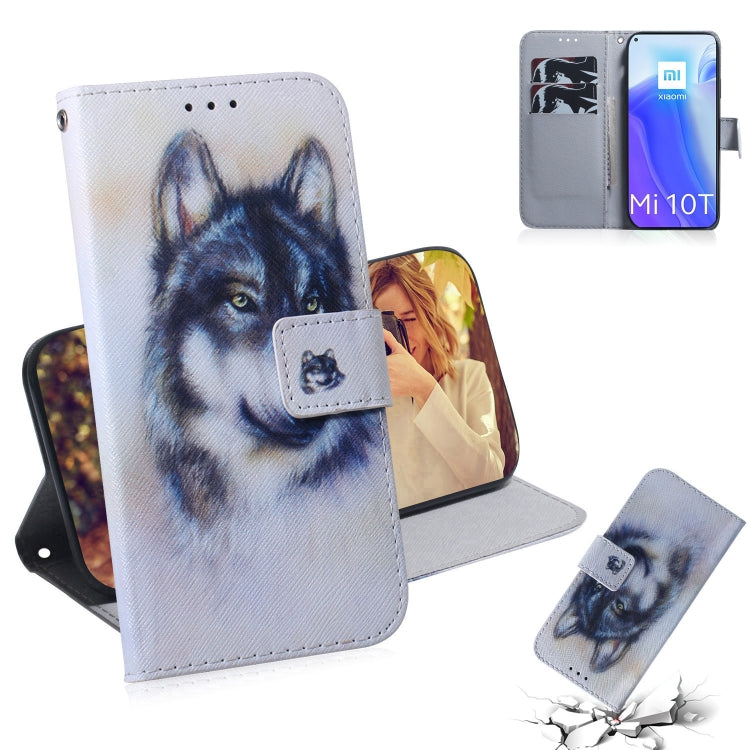 Coloured Drawing Horizontal Flip Leather Case, with Holder & Card Slots & Wallet, For Samsung Galaxy S21+ 5G, For Xiaomi Mi 10T / 10T Pro 5G