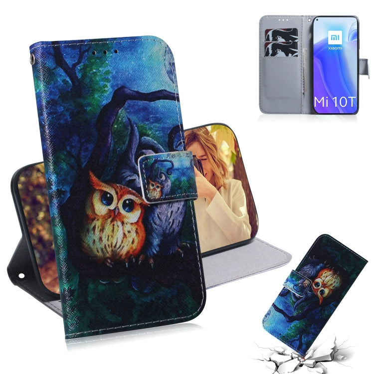 Coloured Drawing Horizontal Flip Leather Case, with Holder & Card Slots & Wallet, For Samsung Galaxy S21+ 5G, For Xiaomi Mi 10T / 10T Pro 5G