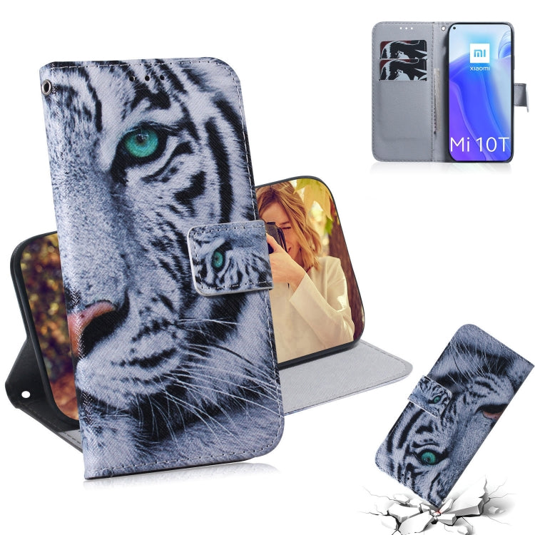 Coloured Drawing Horizontal Flip Leather Case, with Holder & Card Slots & Wallet, For Samsung Galaxy S21+ 5G, For Xiaomi Mi 10T / 10T Pro 5G