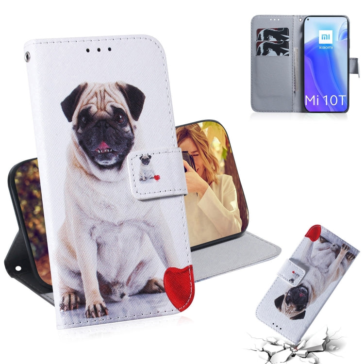 Coloured Drawing Horizontal Flip Leather Case, with Holder & Card Slots & Wallet, For Samsung Galaxy S21+ 5G, For Xiaomi Mi 10T / 10T Pro 5G