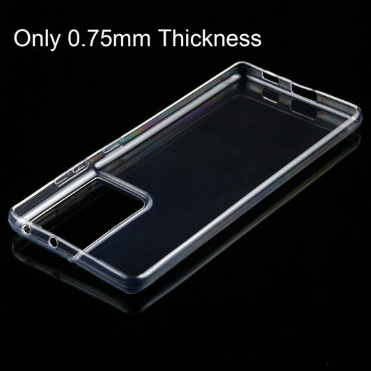 Soft protective TPU case back panel showing fingerprint resistance on Samsung Galaxy S21 series