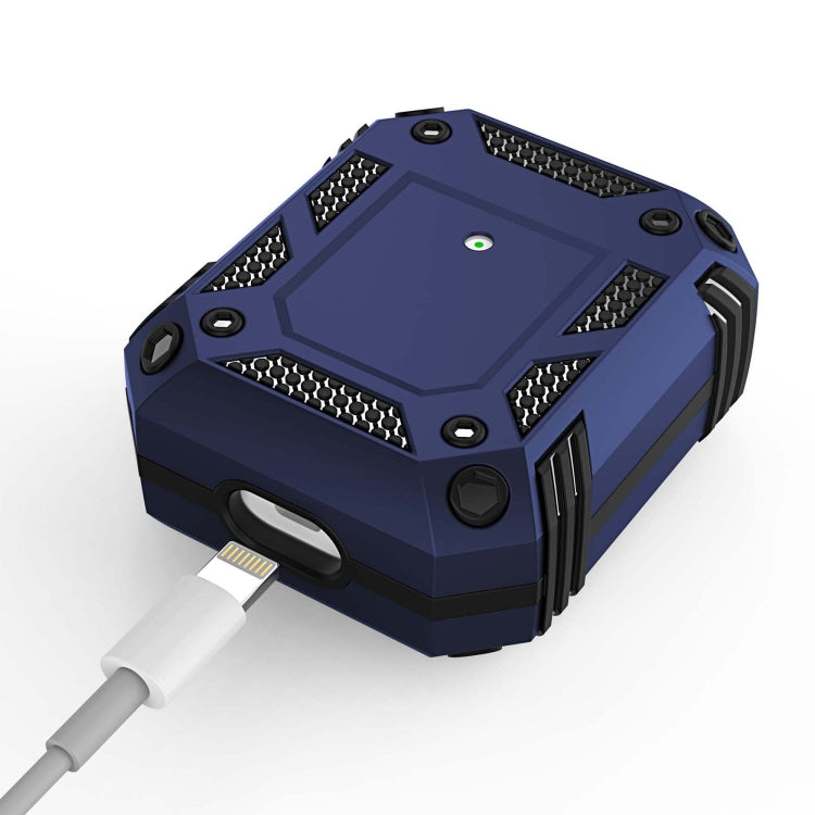 Iron Man Four-corner Shockproof Earphone Protective Cover For AirPods 1 / 2, For AirPods 1 / 2