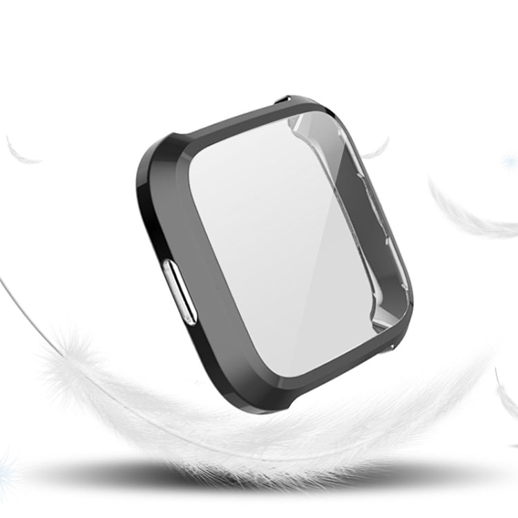 For Fitbit Versa Lite Smart Watch Full Coverage Plating TPU Protective Case