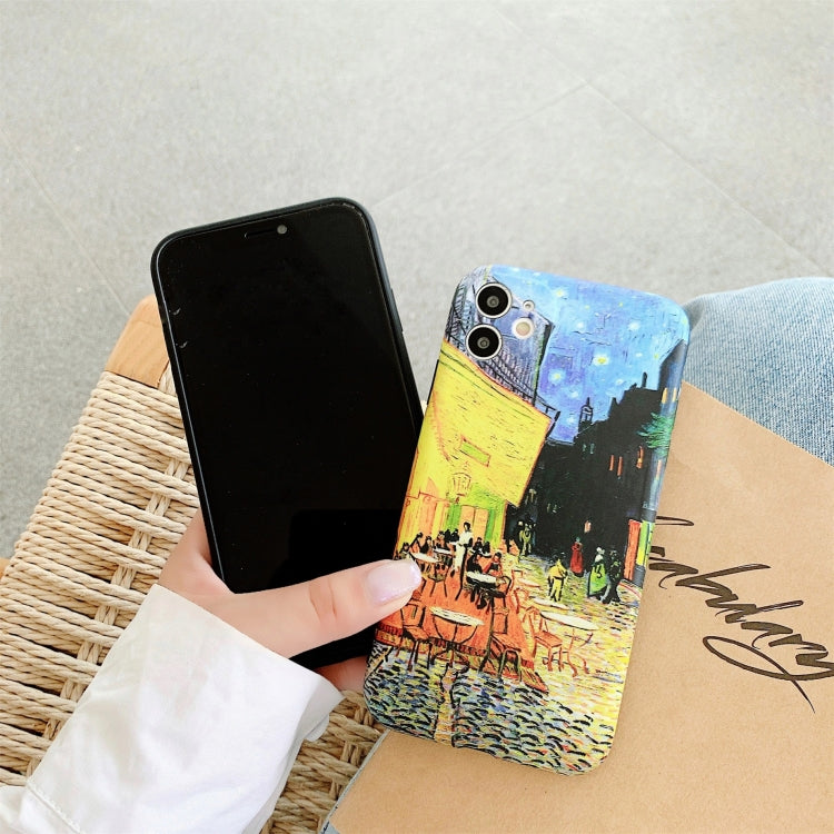 IMD Workmanship TPU Oil Painting Protective Case, For iPhone 11 Pro