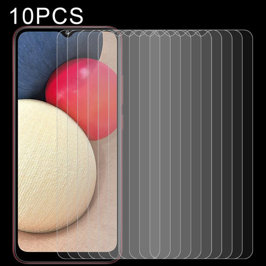 10-pack 9H tempered glass screen protector for Samsung Galaxy A02s A12 A13 5G Xiaomi Redmi Note 9