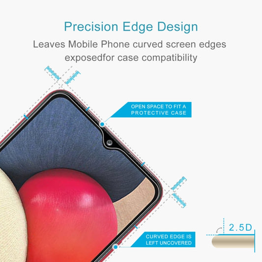 Premium 9H hardness tempered glass protector compatible with Galaxy A series and Redmi Note devices