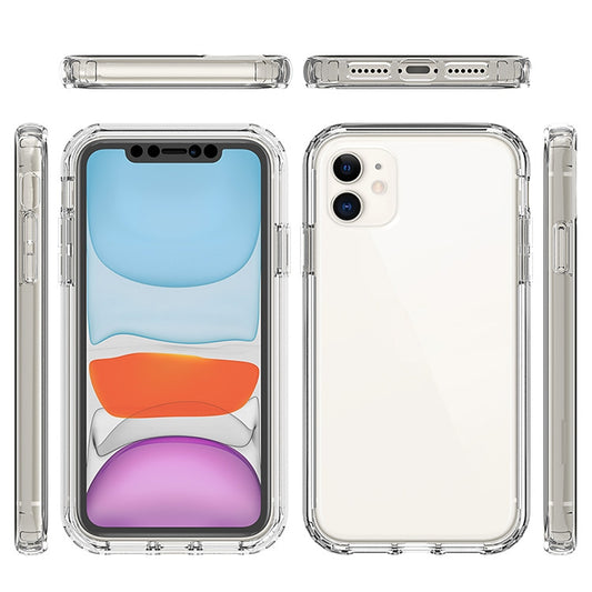 Two-tone pink-to-purple protective case for iPhone 11 Pro Max, dual-layer design