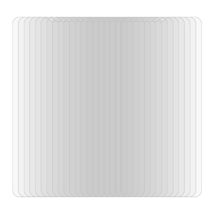 50 PCS 0.26mm 9H 2.5D Tempered Glass Film