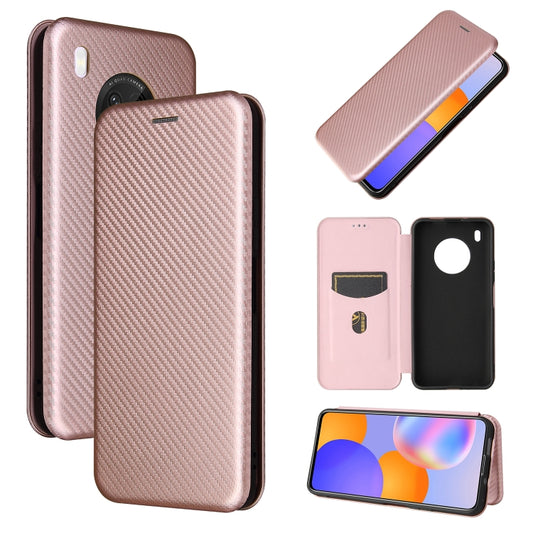 Carbon fiber magnetic flip case Samsung Galaxy A12 M12 with card slot premium protection