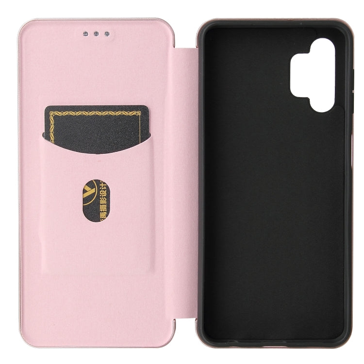 Carbon Fiber Texture Magnetic Horizontal Flip TPU + PC + PU Leather Case with Card Slot, For Samsung Galaxy A32 5G, For Samsung Galaxy S30, For Samsung Galaxy S21+ 5G
