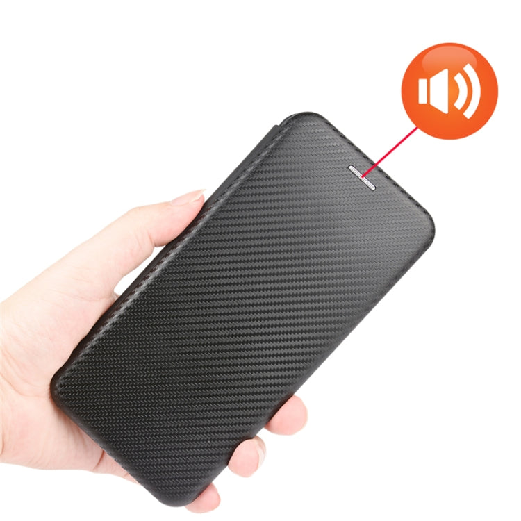 Carbon Fiber Texture Magnetic Horizontal Flip TPU + PC + PU Leather Case with Card Slot, For Samsung Galaxy A32 5G, For Samsung Galaxy S30, For Samsung Galaxy S21+ 5G