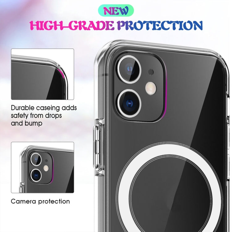 Magsafe Case Simple Magnetic Ring All-inclusive Clear Crystal Acrylic PC +TPU Shockproof Case, For iPhone X / XS, For iPhone XR, For iPhone XS Max