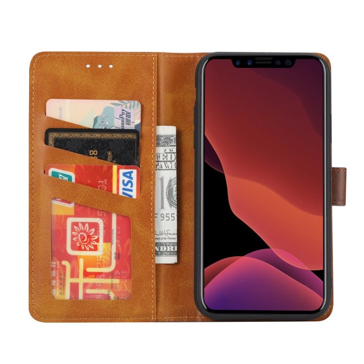 Calf Texture Double Fold Clasp Horizontal Flip Leather Case with Photo Frame & Holder & Card Slots & Wallet, For iPhone XR, For Samsung Galaxy S30, For Samsung Galaxy S30 Plus, For Samsung Galaxy S30 Ultra, For Huawei P20, For Huawei P30 Lite