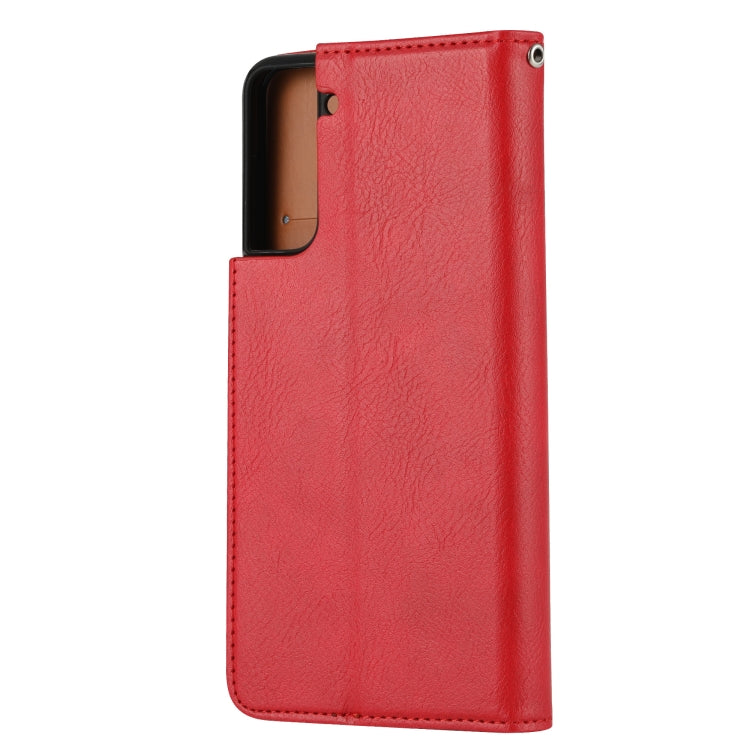 Knead Skin Texture Horizontal Flip Leather Case with Photo Frame & Holder & Card Slots & Wallet, For Samsung Galaxy S21 5G, For Samsung Galaxy S21+ 5G, For Samsung Galaxy S21 Ultra 5G