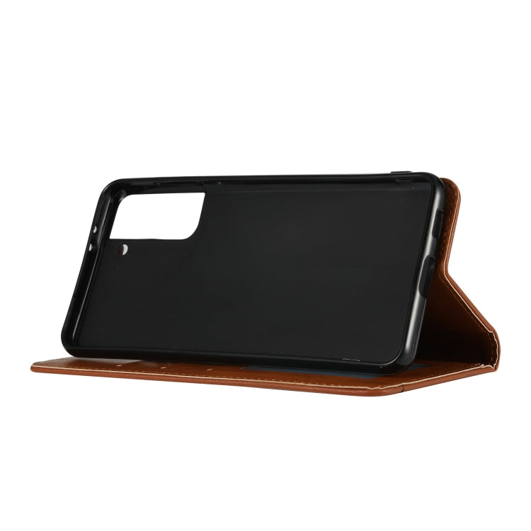 Knead Skin Texture Horizontal Flip Leather Case with Photo Frame & Holder & Card Slots & Wallet, For Samsung Galaxy S21 5G, For Samsung Galaxy S21+ 5G, For Samsung Galaxy S21 Ultra 5G