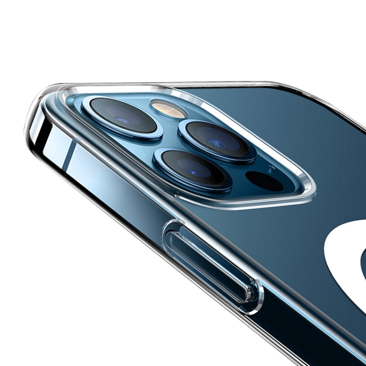 WK WPC-007 iDeal Series Magsafe Case Magnetic Ring All-inclusive Clear TPU Transparent Shockproof Case