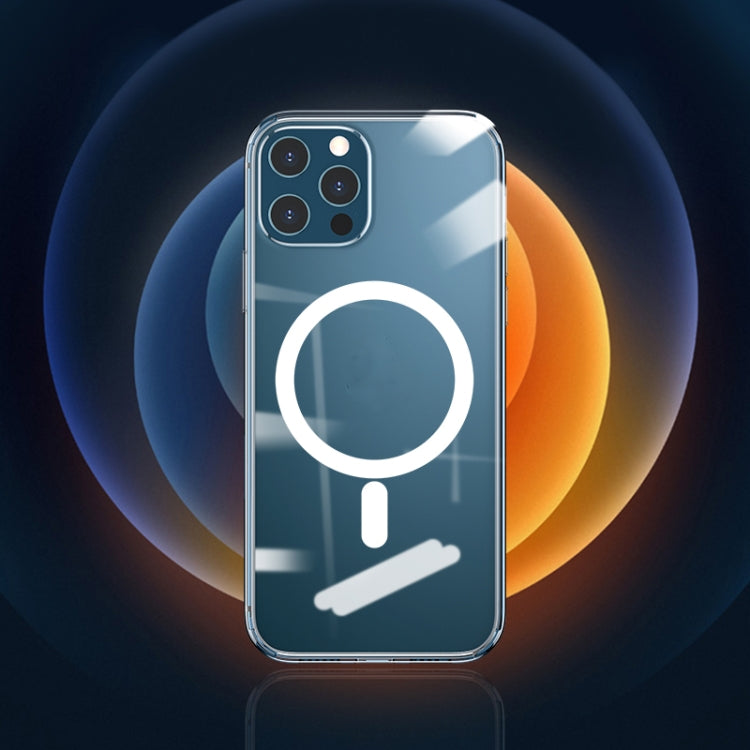 WK WPC-007 iDeal Series Magsafe Case Magnetic Ring All-inclusive Clear TPU Transparent Shockproof Case