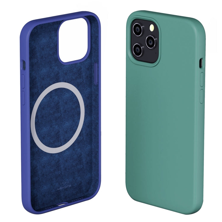 WK WPC-005 iDeal Series Magnetic Liquid Silicone Full Coverage Shockproof Magsafe Case with Magsafe Charging Magnet, For iPhone 12 / 12 Pro, For iPhone 12 Pro Max