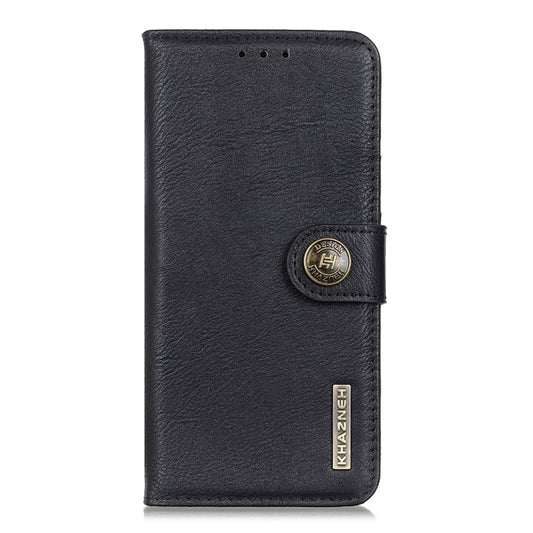 Premium brown cowhide texture horizontal flip case OPPO A15 protective cover