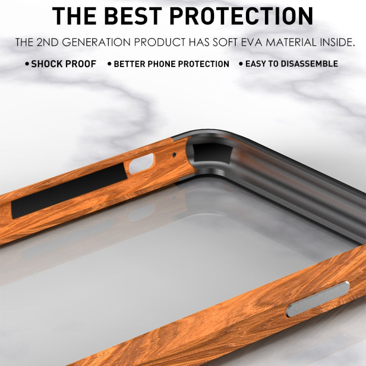 R-JUST Metal + Wood Frame Protective Case