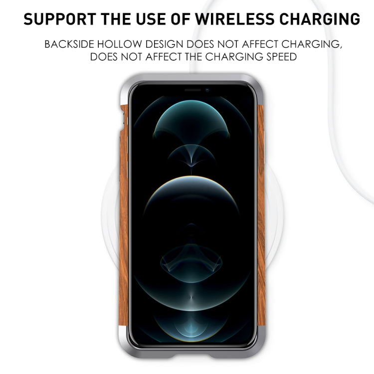 R-JUST Metal + Wood Frame Protective Case