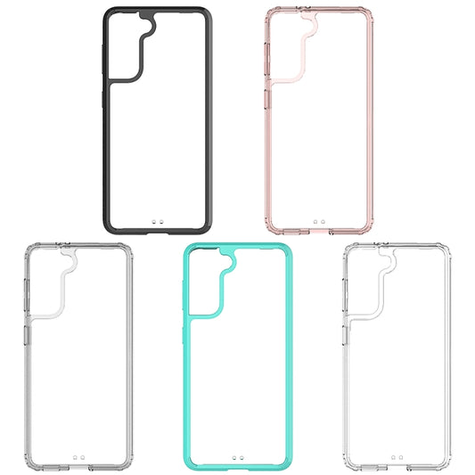 Galaxy S21 Ultra 5G case front view showing raised bezels and camera protection cutouts