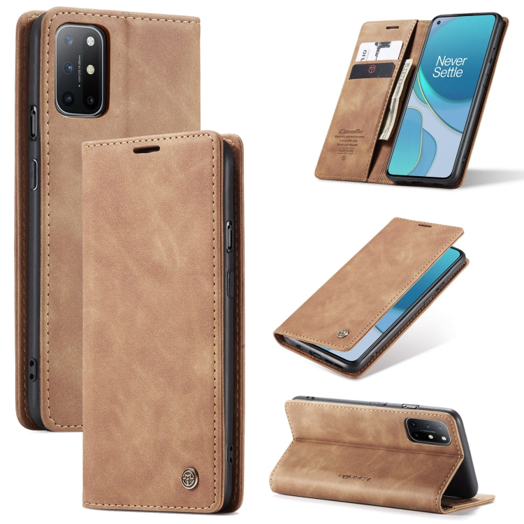 CaseMe-013 Multifunctional Retro Frosted Horizontal Flip Leather Case with Card Slot & Holder & Wallet, For OnePlus 8T, For Samsung Galaxy A21s, For Samsung Galaxy A42 5G, For Huawei P Smart 2021, For Xiaomi Mi 10T Lite 5G